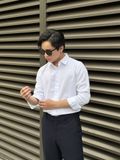  Sơ Mi Nam Trắng Giấu Nút  SMD0081 