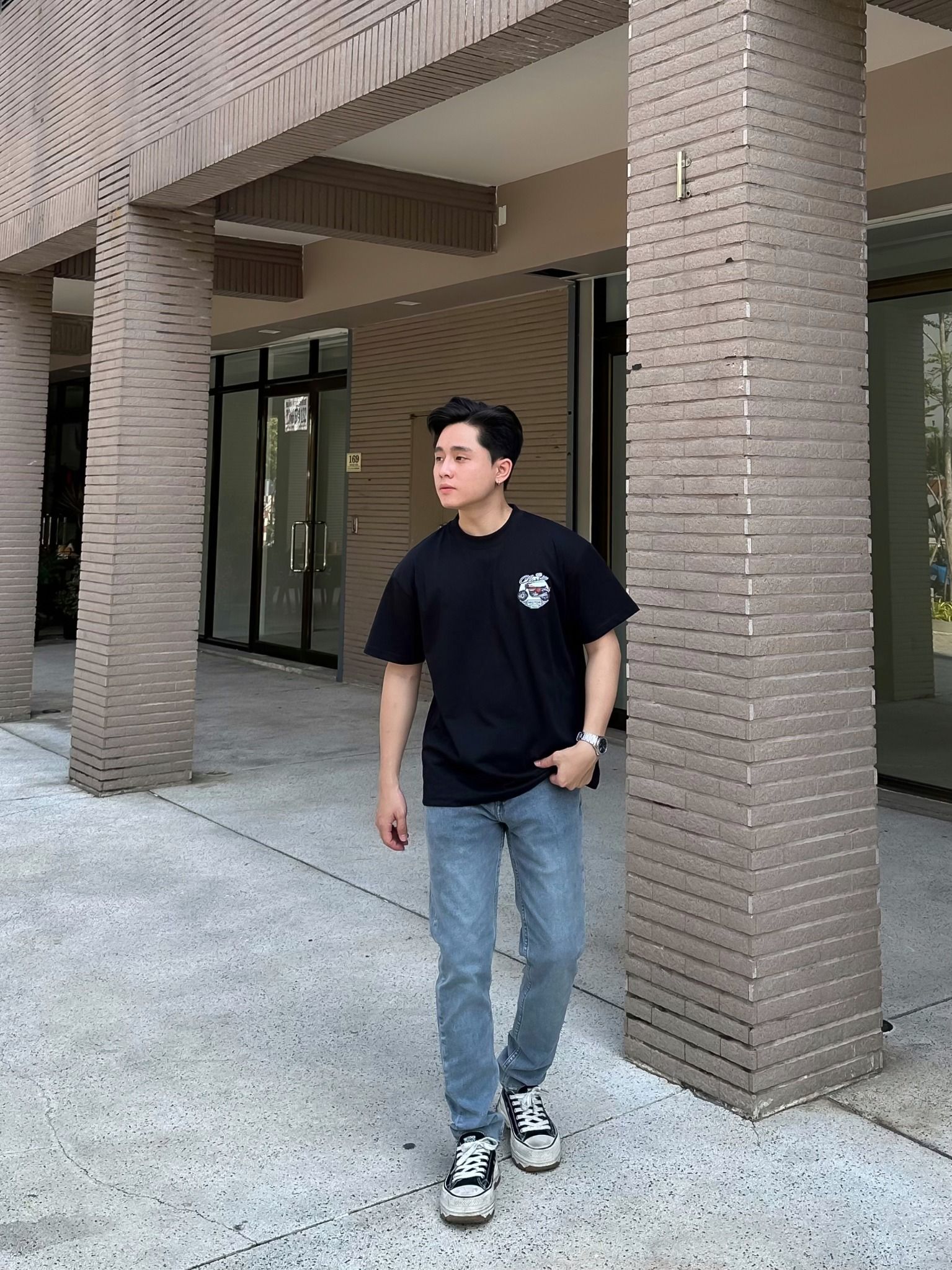 Quần Jean Nam Slimfit Co Giãn QJD0078