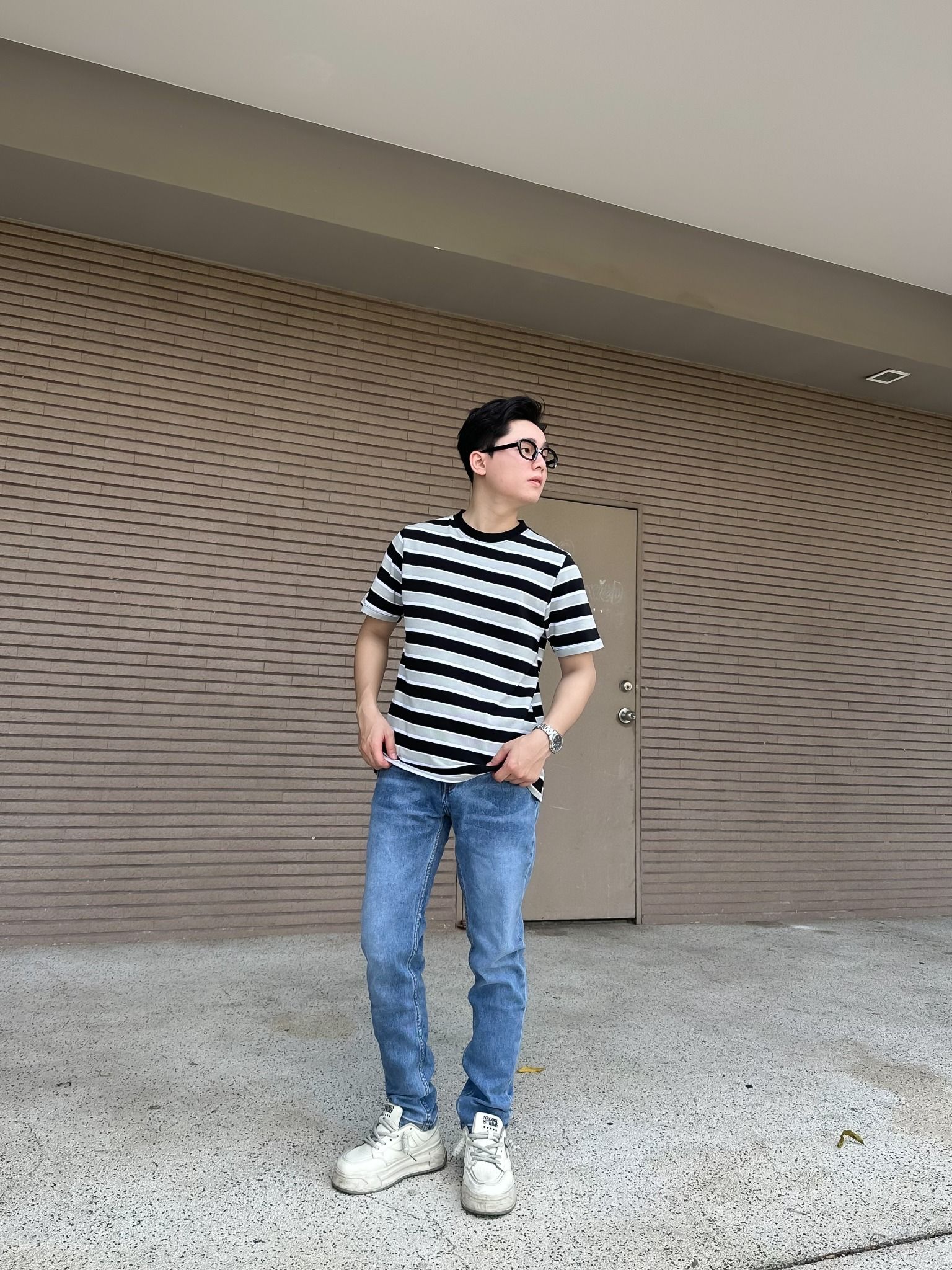 Quần Jean Nam Slimfit Co Giãn QJD0079