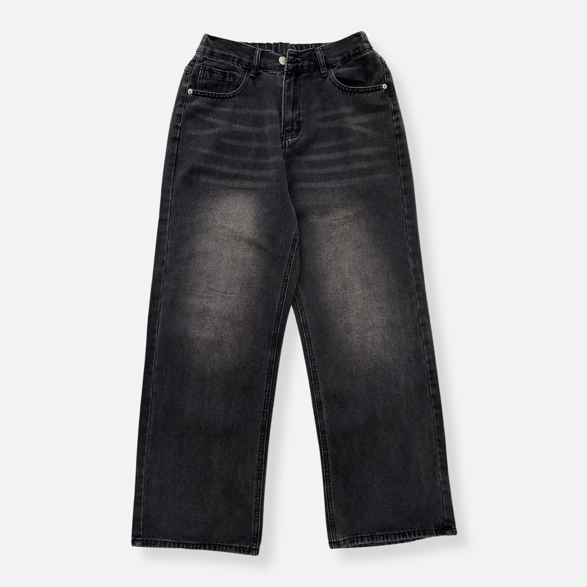 Quần Jeans Form Rộng, Lưng Thun QJD0075