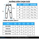  Quần Jean Regular QJD0067 