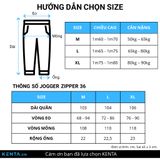  Quần Jogger Zipper QJK0036 