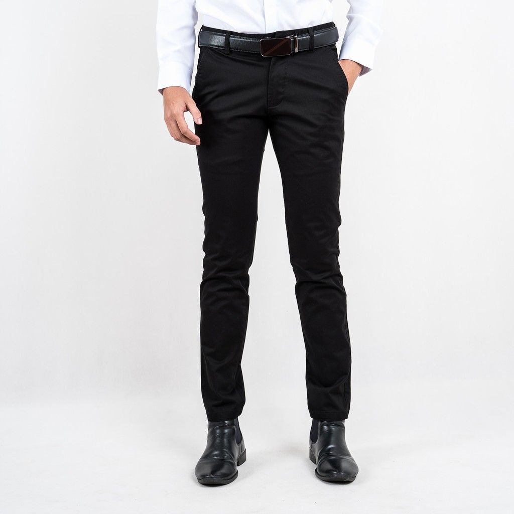 Quần Kaki Nam Đen QKK0012