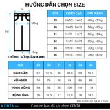  Quần Kaki Nam Dài Vàng Kem QKK0032 