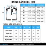  Quần Short Jean Cotton QSJ0022 