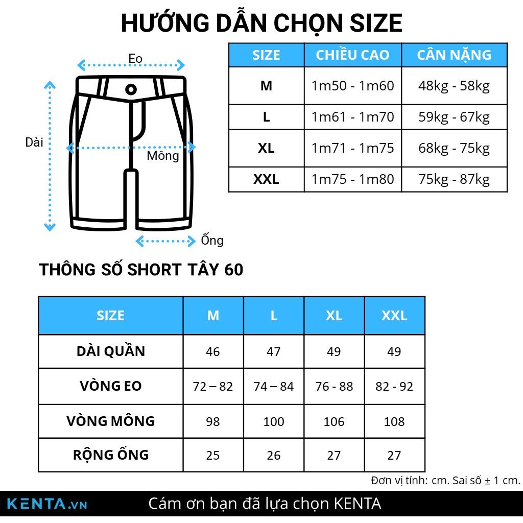  Quần Short Tây Cạp Thun QSL0060 