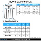  Quần Tây Nam Ống Rộng Đen QTA0047 