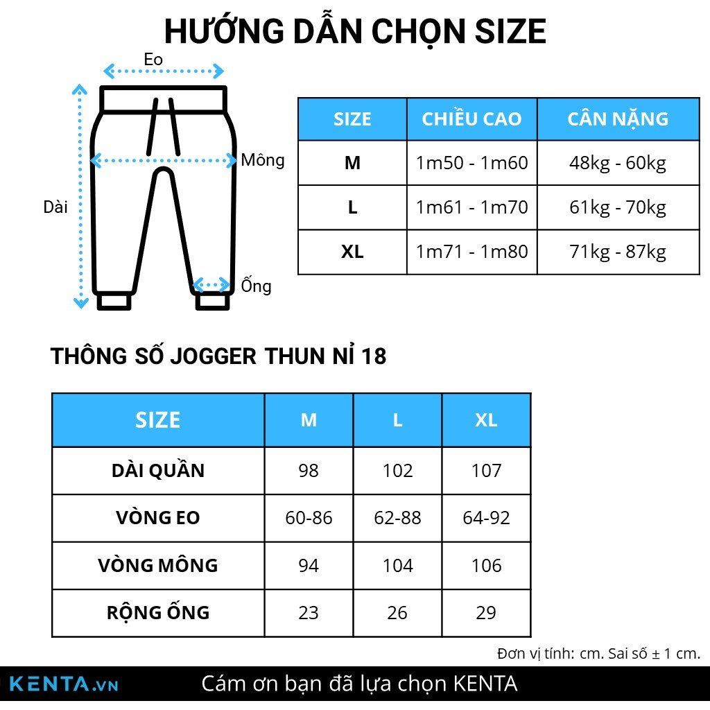  Quần Jogger Thun Cổ Điển QTD0018 