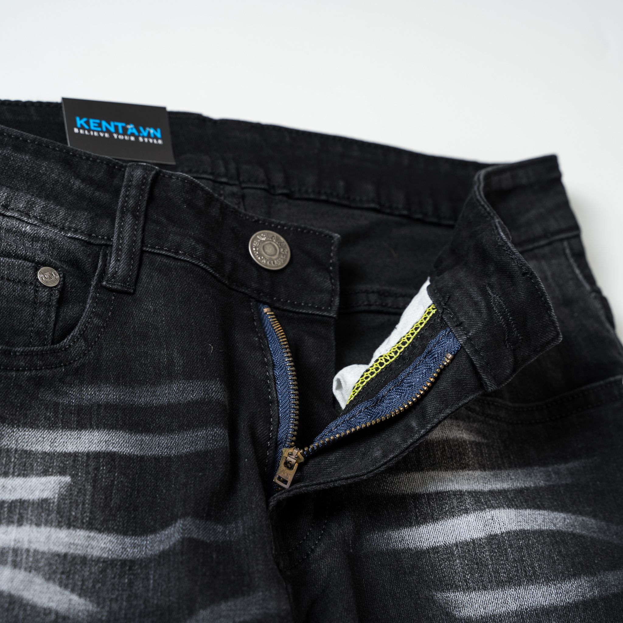 Quần Jean Nam Wash QJD0024