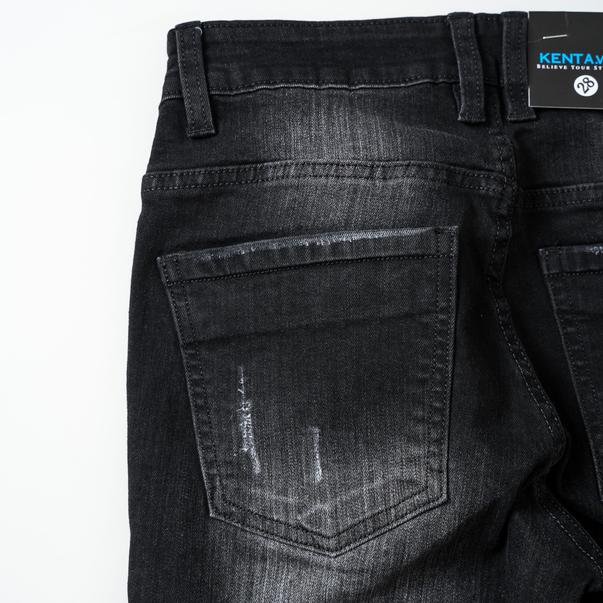 Quần Jean Nam Wash QJD0024