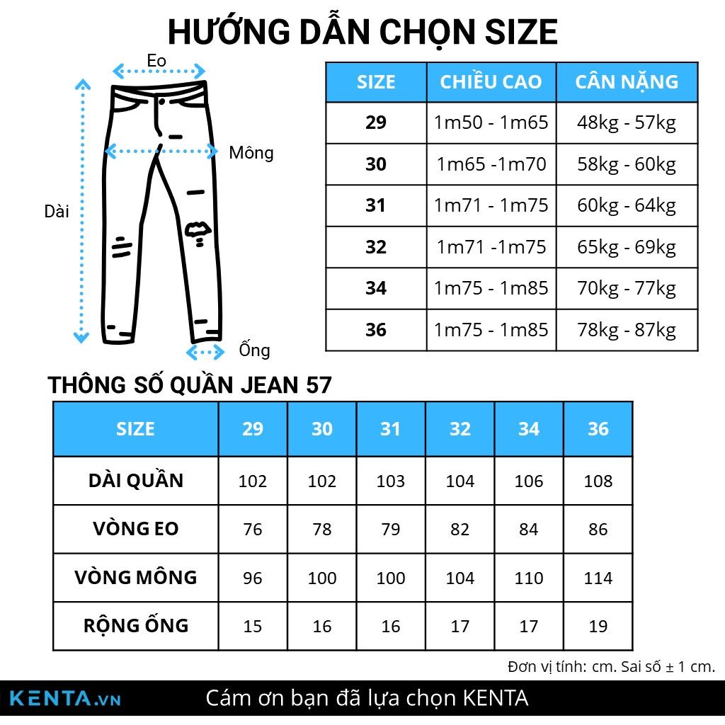  Quần Jean Nam Đen Rách QJD0057 