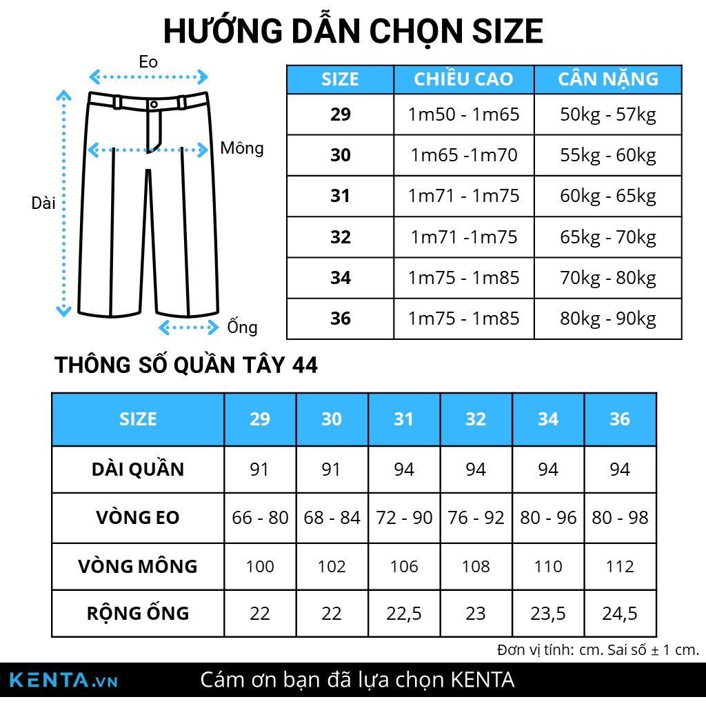  Quần Tây Lưng Thun Ống Suông QTA0044 