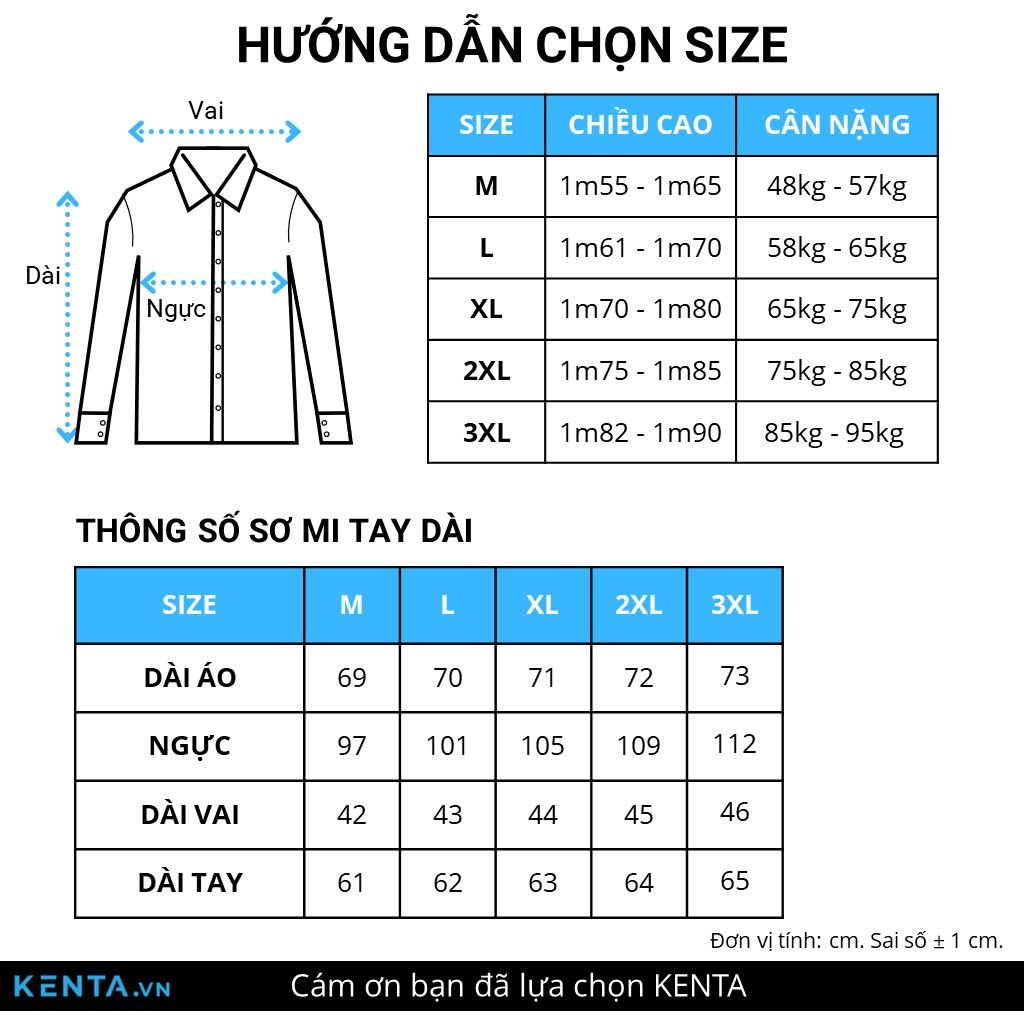  Sơ Mi Nam Tay Dài Trắng SMD0079 