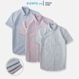  Sơ Mi Sọc Nhỏ Cotton SMN0096 