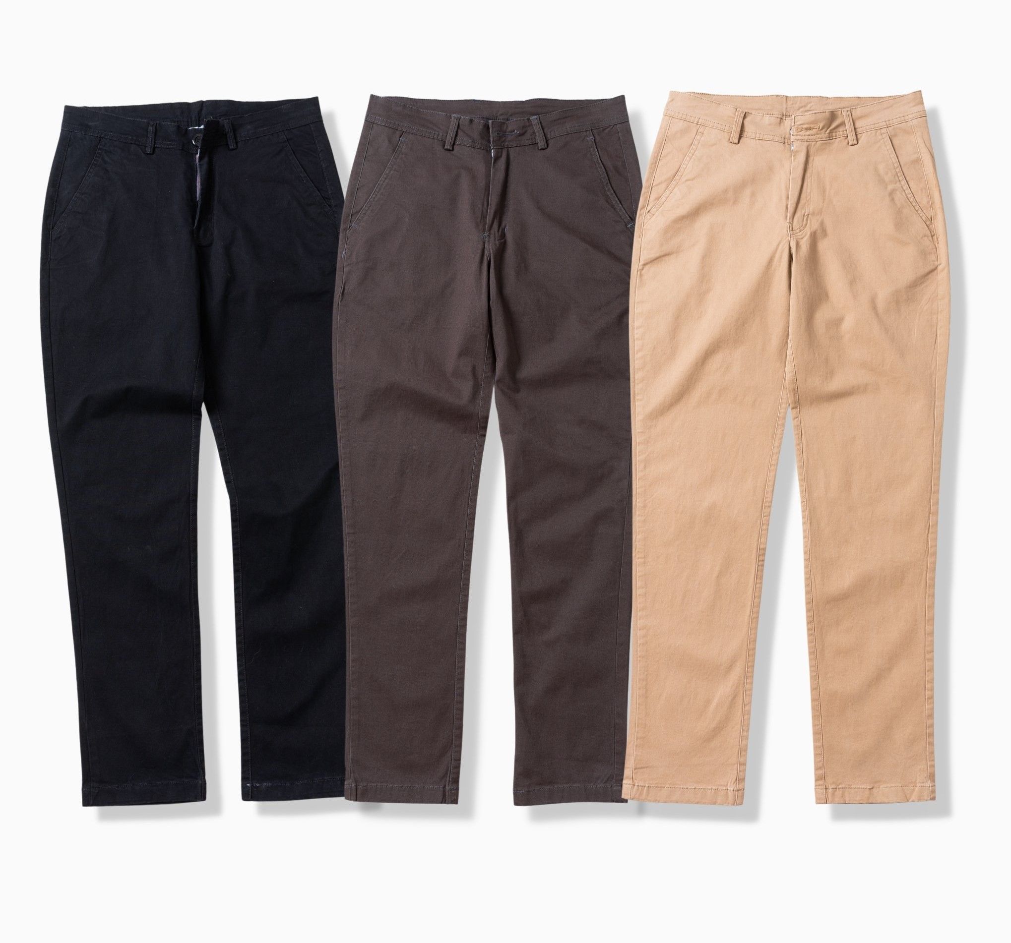 Quần Kaki Nam Dài Vàng Kem QKK0032