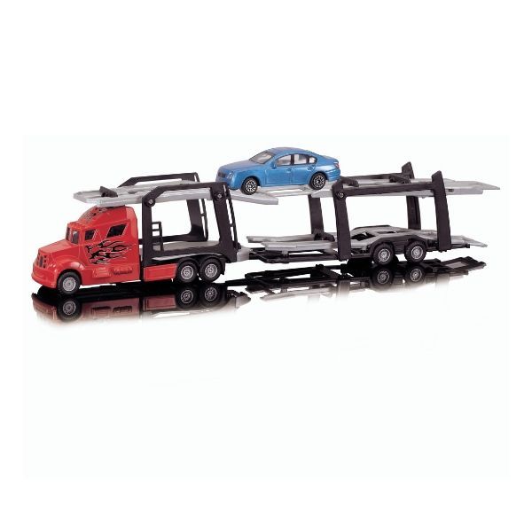 203745000 Xe kéo kèm 4 ô tô Dickie Toys