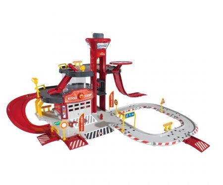 Mô Hình Trạm Cứu Hộ MAJORETTE Creatix Rescue Station + 5 Xe (63 x 9,5 x 49) - 212050019