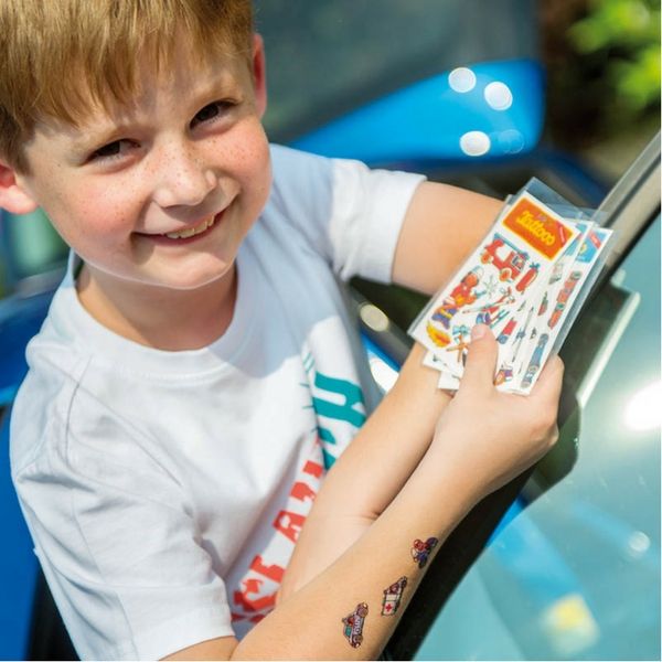 Tattoo chủ đề xe đua Lutz LZ44612
