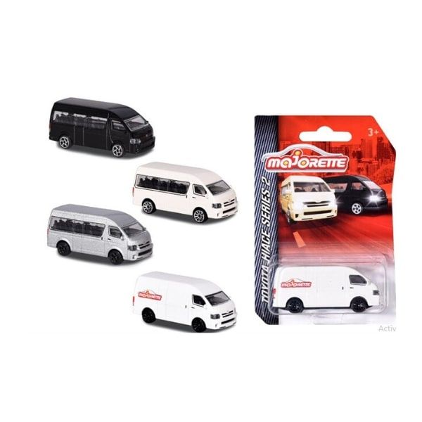 212053056st6 Xe Mô Hình MAJORETTE Toyota Hiace Series 2