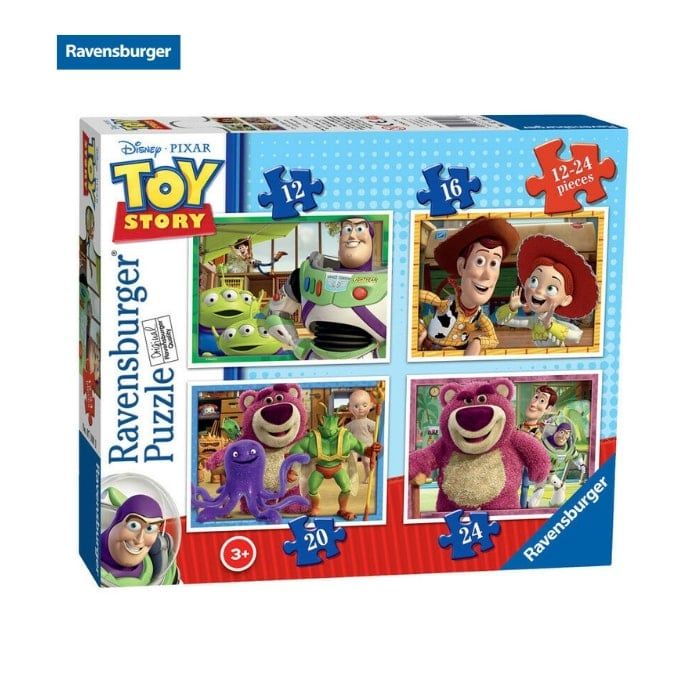 Bộ xếp hình puzzle Toys story 12/16/20/24 mảnh Ravensburger 07108 1