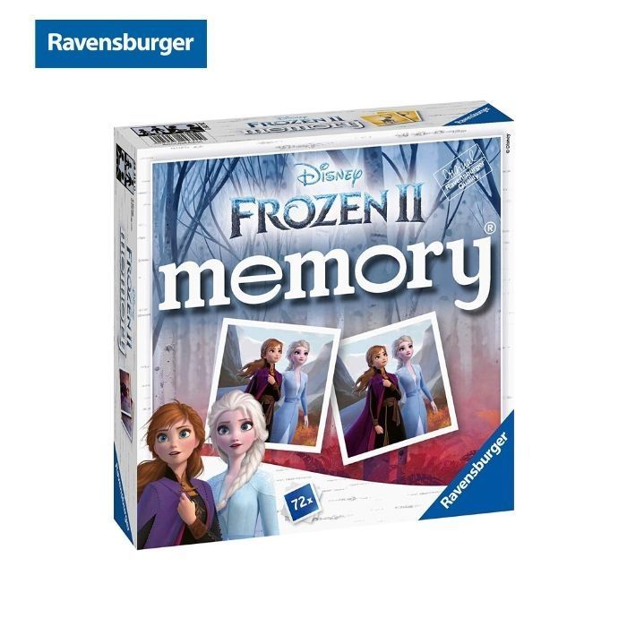 Trò chơi luyện trí nhớ Memory Frozen 2: 72 thẻ Ravensburger RV243150