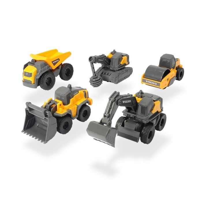 203722008 Bộ Đồ Chơi Xe Xây Dựng DICKIE TOYS Volvo Micro Workers