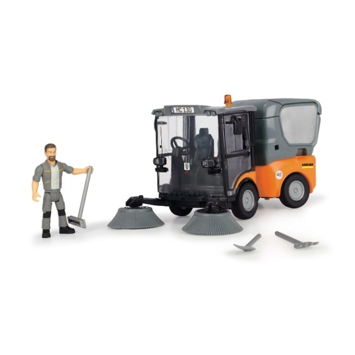 203833006EFS Bộ Đồ Chơi Xe Vệ Sinh Đường Phố DICKIE TOYS Playlife-Street Sweeper Set