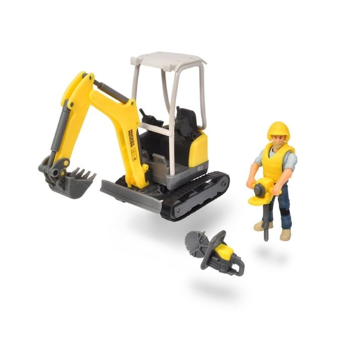 203832005 Bộ Đồ Chơi Xe Xây Dựng DICKIE TOYS Playlife-Excavator Set