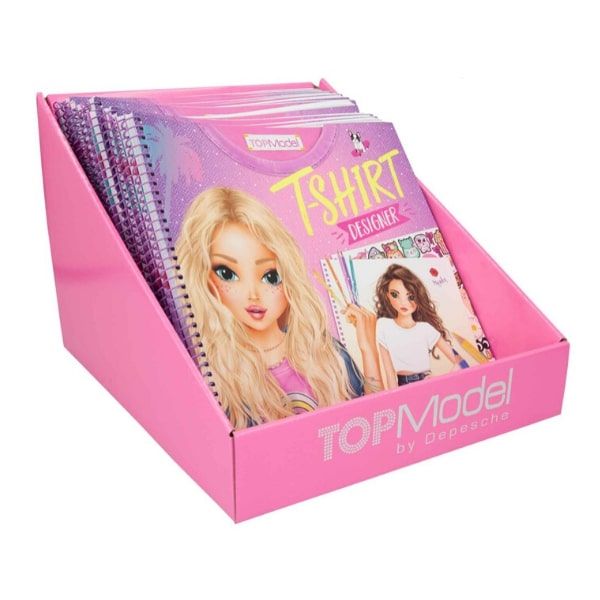 TM410921 BST thiết kế thời trang TOPModel T-Shirt Designer Colouring Book