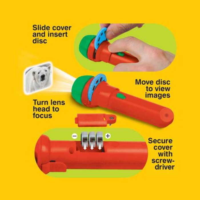 E2038 Đèn pin flashlight Brainstorm chủ đề Most Deadly
