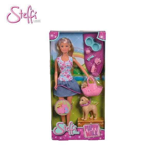 105733310 Búp bê Steffi Love Puppy Walk
