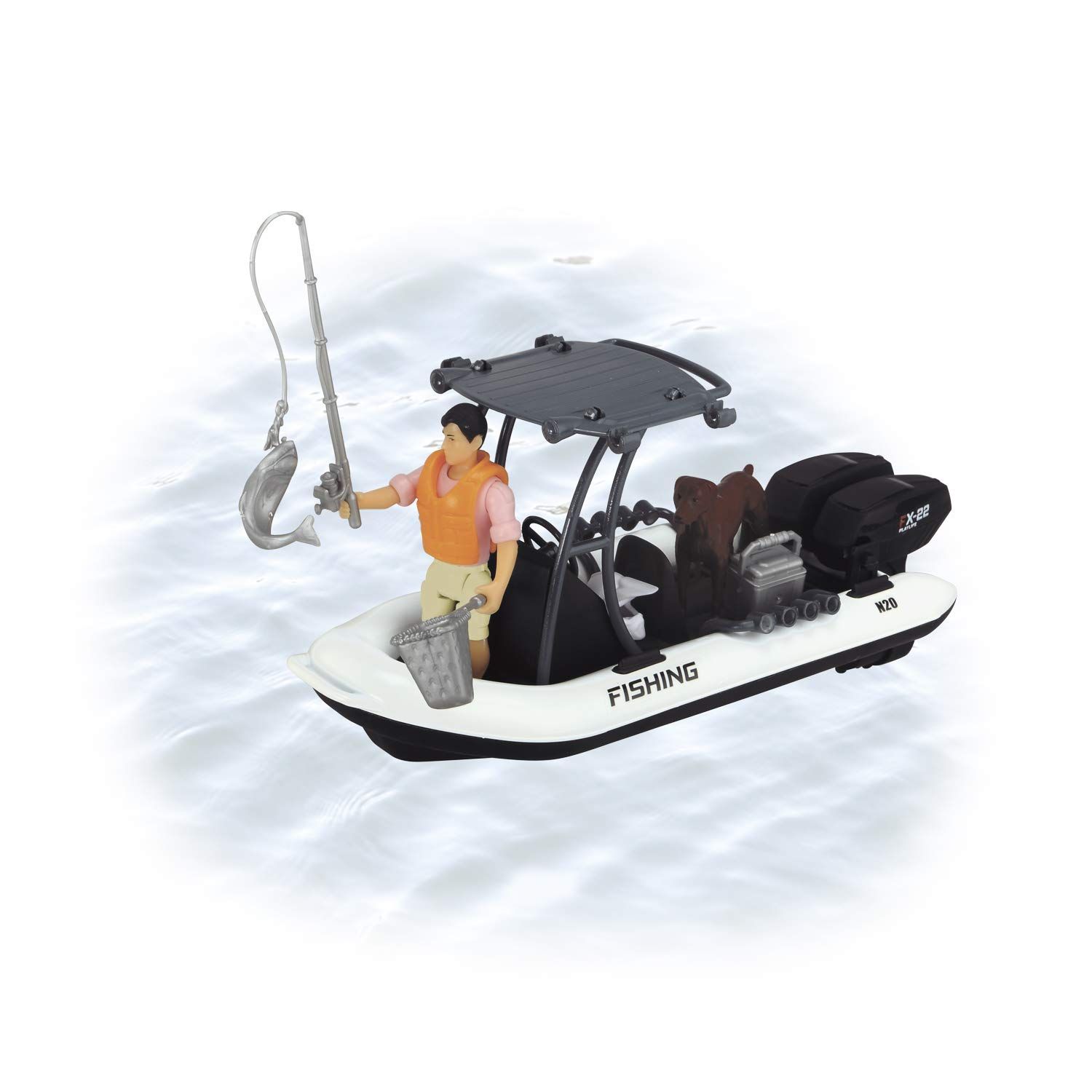 203838001 Bộ Đồ Chơi Xe Playlife-Fishing Set DICKIE TOYS (41 cm)