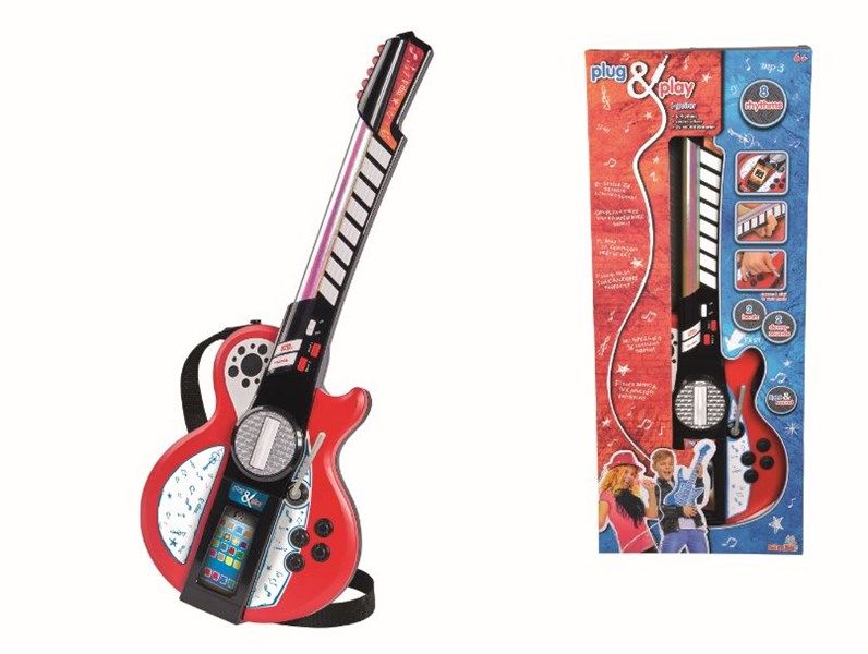 106838628 Đồ Chơi Guitar Cho Bé PLUG & PLAY Light Guitar
