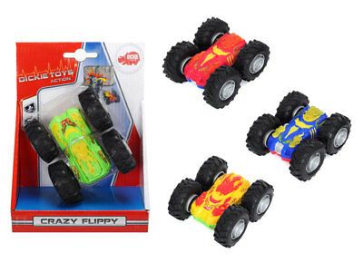 203751000 Đồ Chơi Xe Crazy Flippy DICKIE TOYS 4-sort. (10 cm)