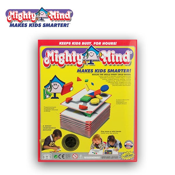 Mighty Mind Ghép hình luyện IQ trẻ 3-8 tuổi level 1 không nam châm Mighty mind MM40100