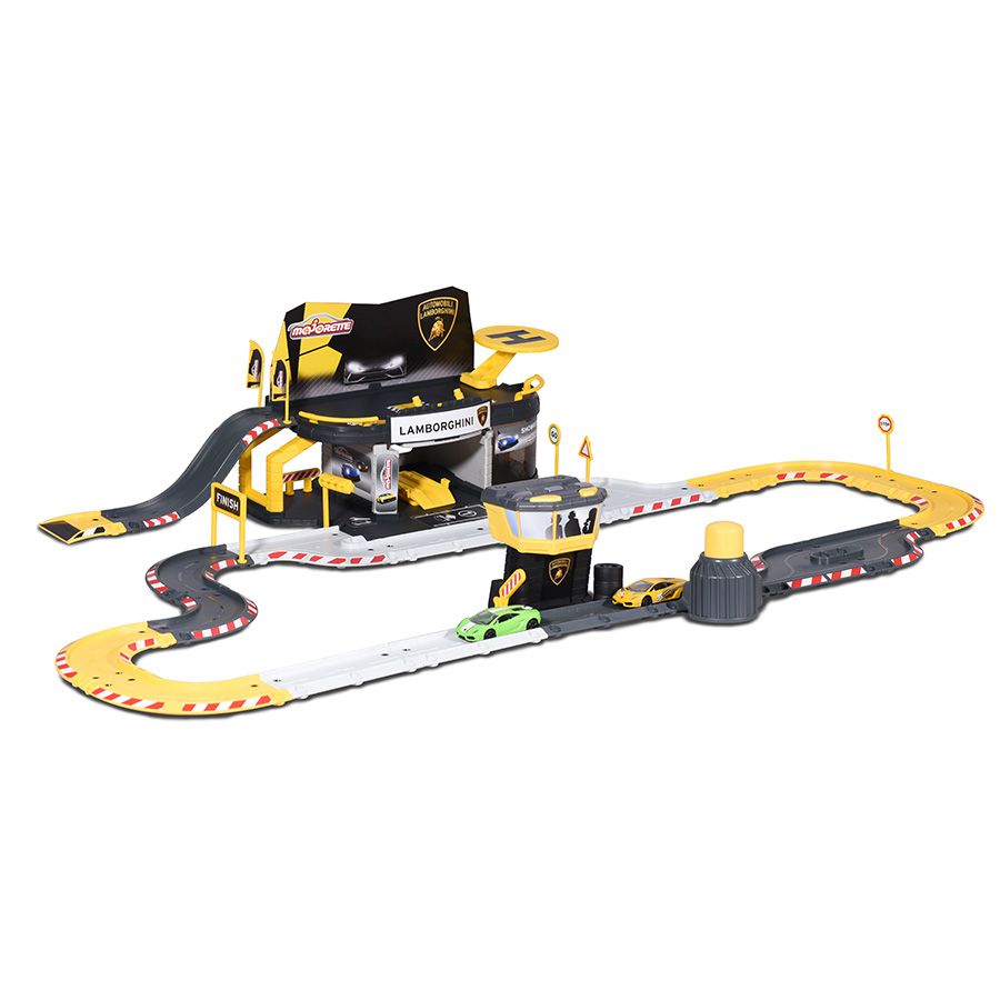 Mô hình đường đua Lamborghini MAJORETTE Creatix + 5 Xe - 212050025