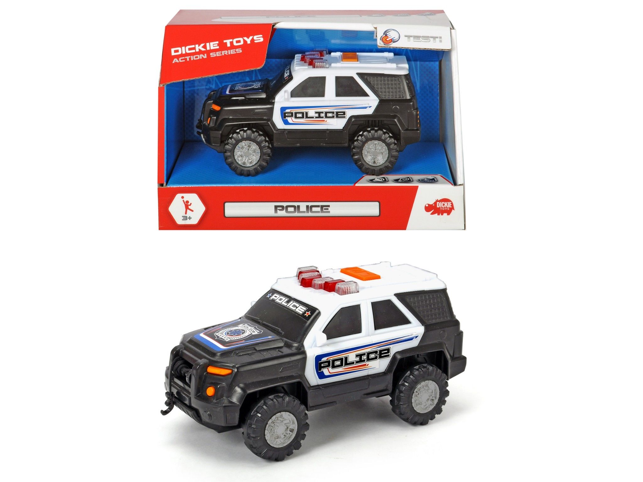 203302015 Xe cảnh sát SWAT Dickie Toys 15cm