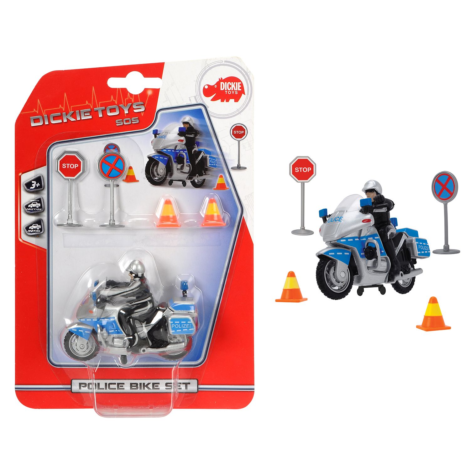 Đồ chơi xe máy cảnh sát DK01038
