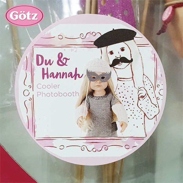 1759085 Búp bê Hannah kèm phụ kiện party 50cm