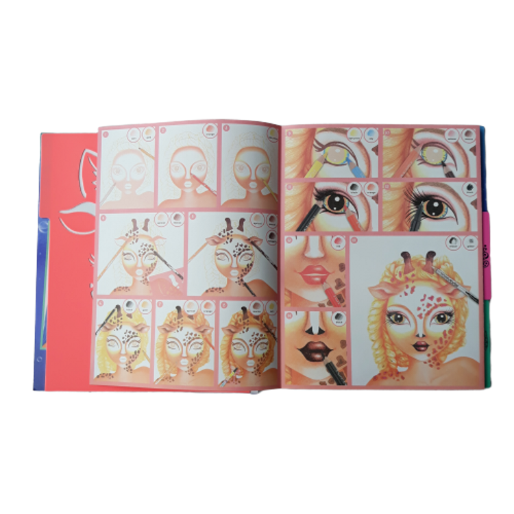 BST thiết kế thời trang Create Your Fantasy Face sticker Book TM10440