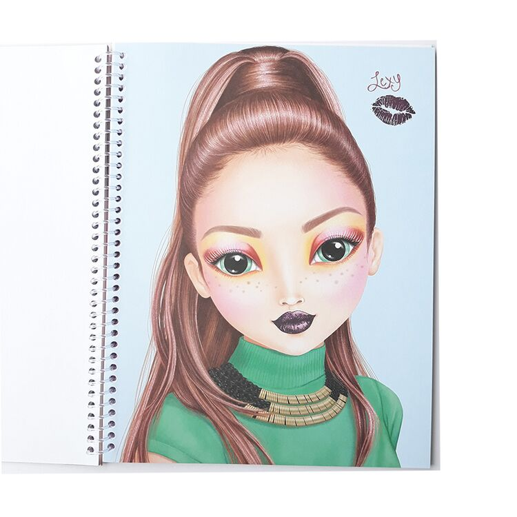 BST thiết kế thời trang TOPModel Make-Up sticker Book TM10728