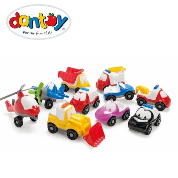 Bộ sưu tập 10 chiếc - Funcar Dantoy DT7552