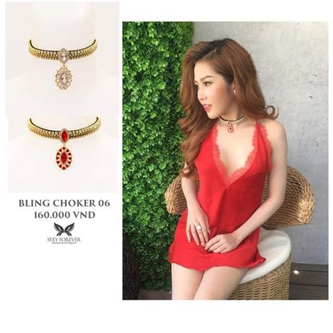 BLING CHOKER 09