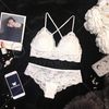 Bralette Playful White