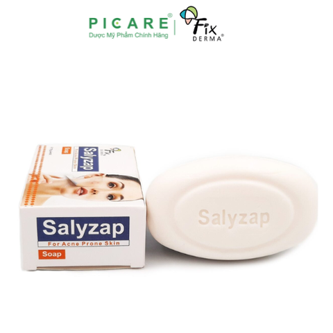 Xà Phòng Giúp Giảm Thâm Mụn, Làm Sạch Da Fixderma Salyzap Soap 30g