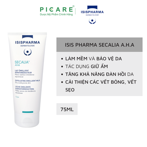 Kem Dưỡng Ẩm Ngăn Ngừa Da Khô Tăng Sừng Isis Pharma Secalia A.H.A 75ml