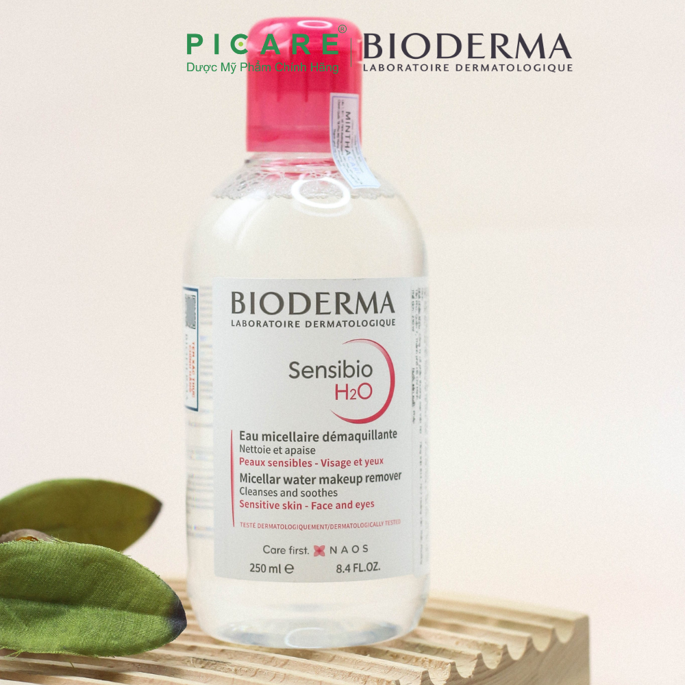 Nước Tẩy Trang Và Làm Sạch Dành Cho Da Nhạy Cảm Bioderma Sensibio H2O 500ml