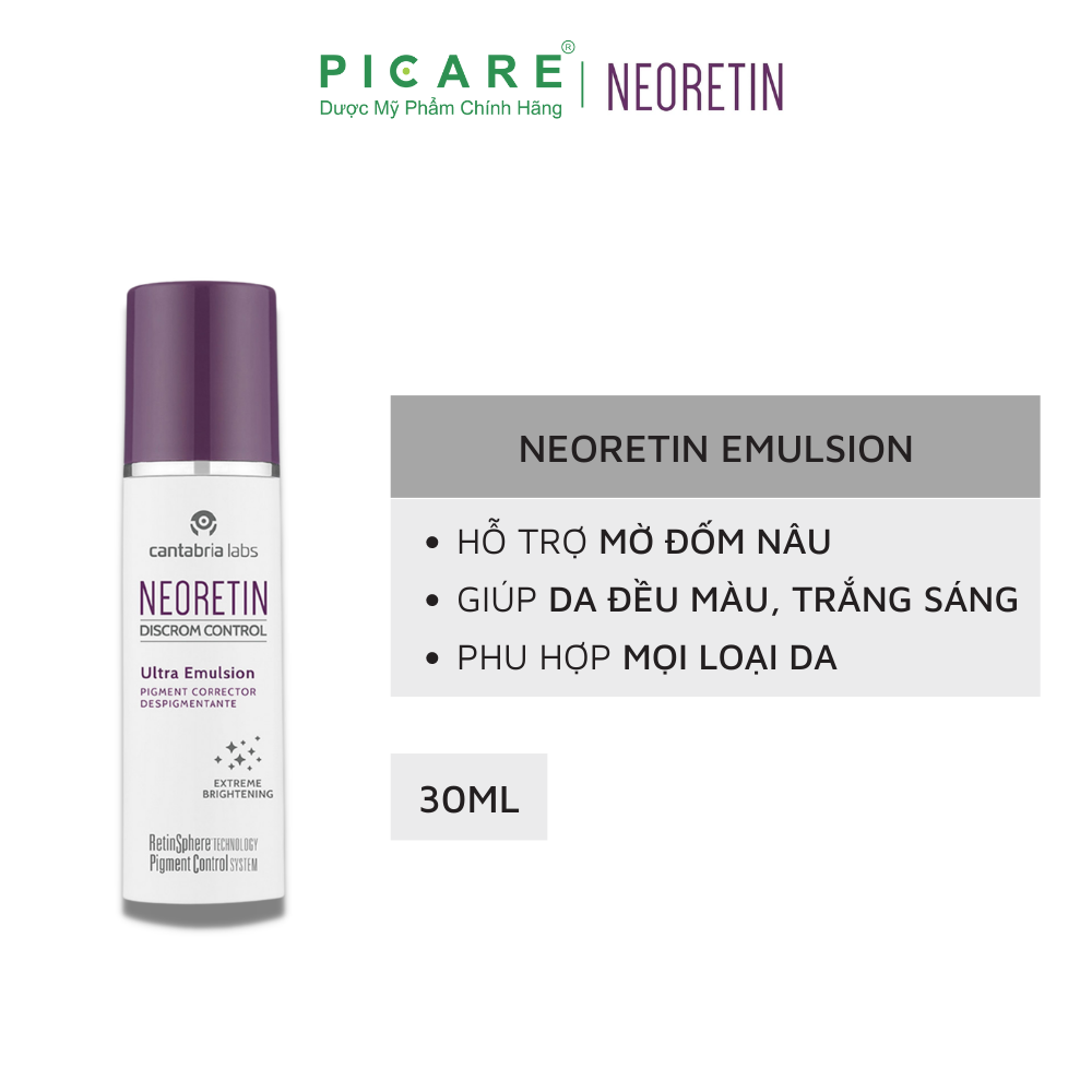 Kem Ngăn Ngừa Lão Hóa NeoRetin Discrom Control Ultra Emulsion Cream 30ml