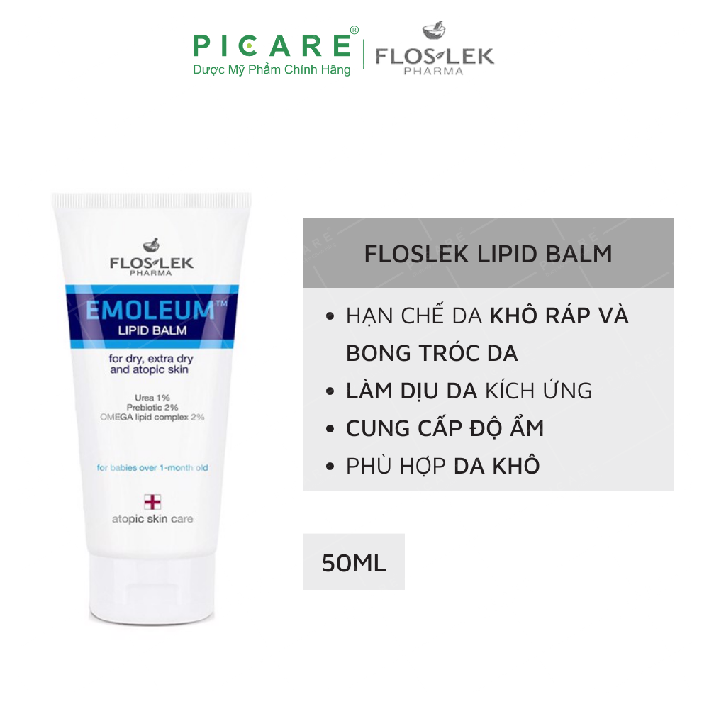 Kem Dưỡng Ẩm Phục Hồi Da Floslek Lipid Balm 50ml