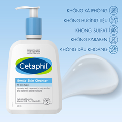 Sữa Rửa Mặt Dịu Nhẹ Cho Da Nhạy Cảm Cetaphil Gentle Skin Cleanser